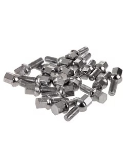 Болт колесный  М12*1,5 ( ключ 17, хром) Болт колесный  М12*1,5 ( ключ 17, хром)